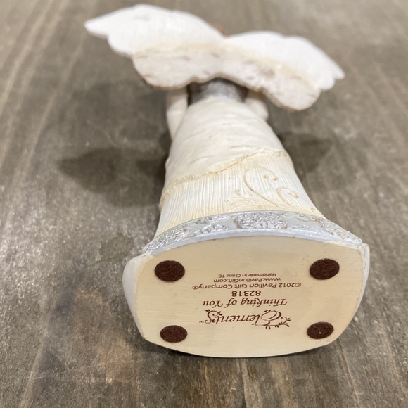 ELEMENTS “THINKING OF YOU” #82318 Porcelain Angel Figurine - Picture 6 of 10